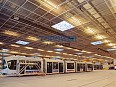 Alstom tram production line