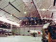A maintenance hangar of Air Force