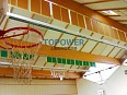 The basketball arenas