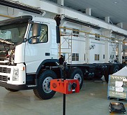 VOLVO truck production line