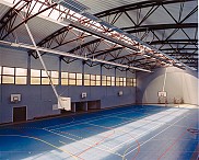 The basketball arenas